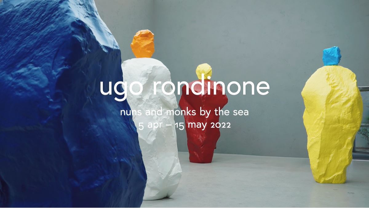 Ugo Rondinone: nuns and monks by the sea