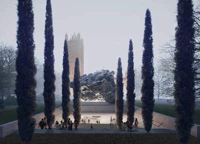 Anish Kapoor와 건축가 Zaha Hadid, 영국 홀로코스트 기념관 디자인 최종 후보 진출 